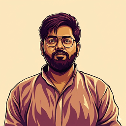 Illustrated portrait of Satyam Tiwari